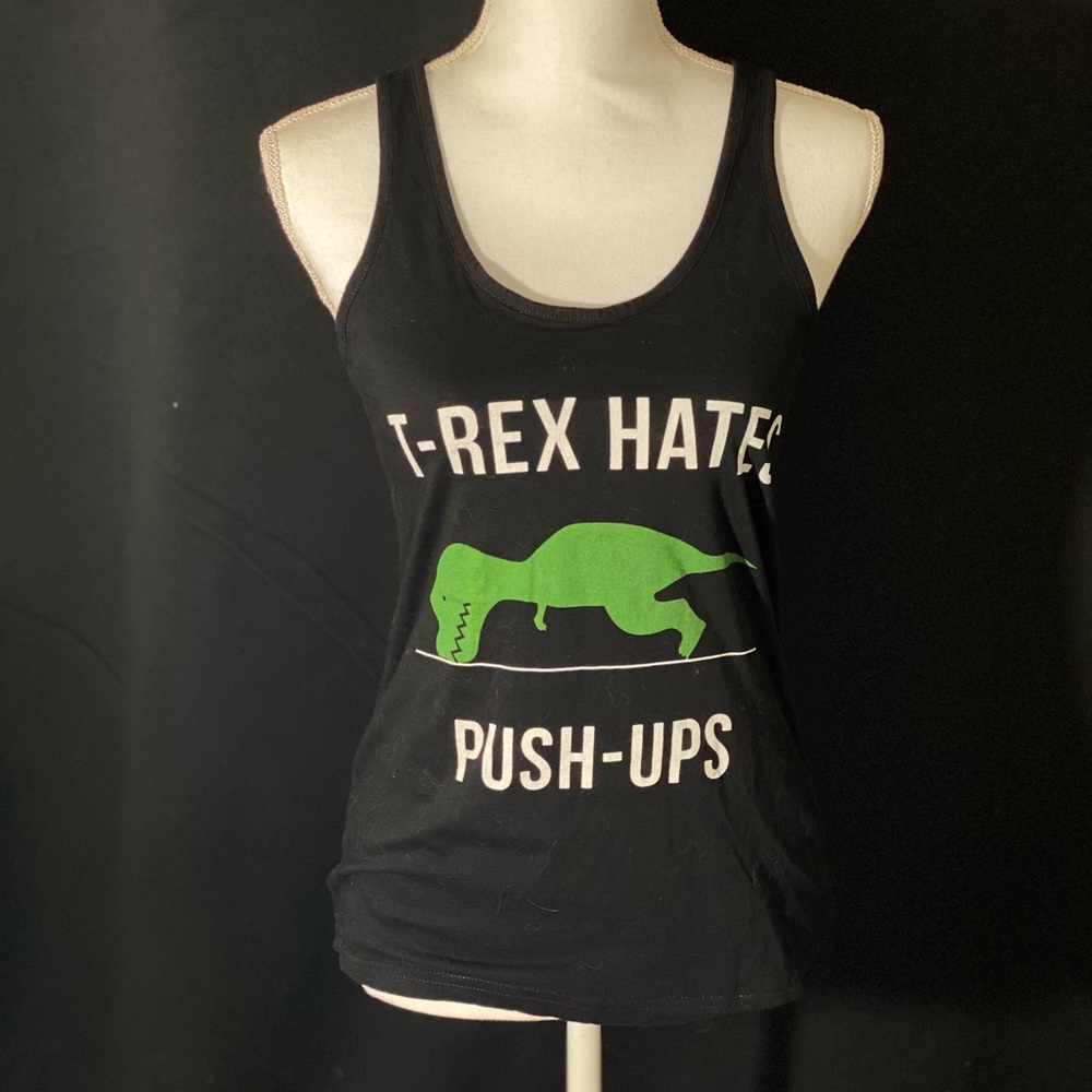 Cotton Heritage T Rex athletic tank top